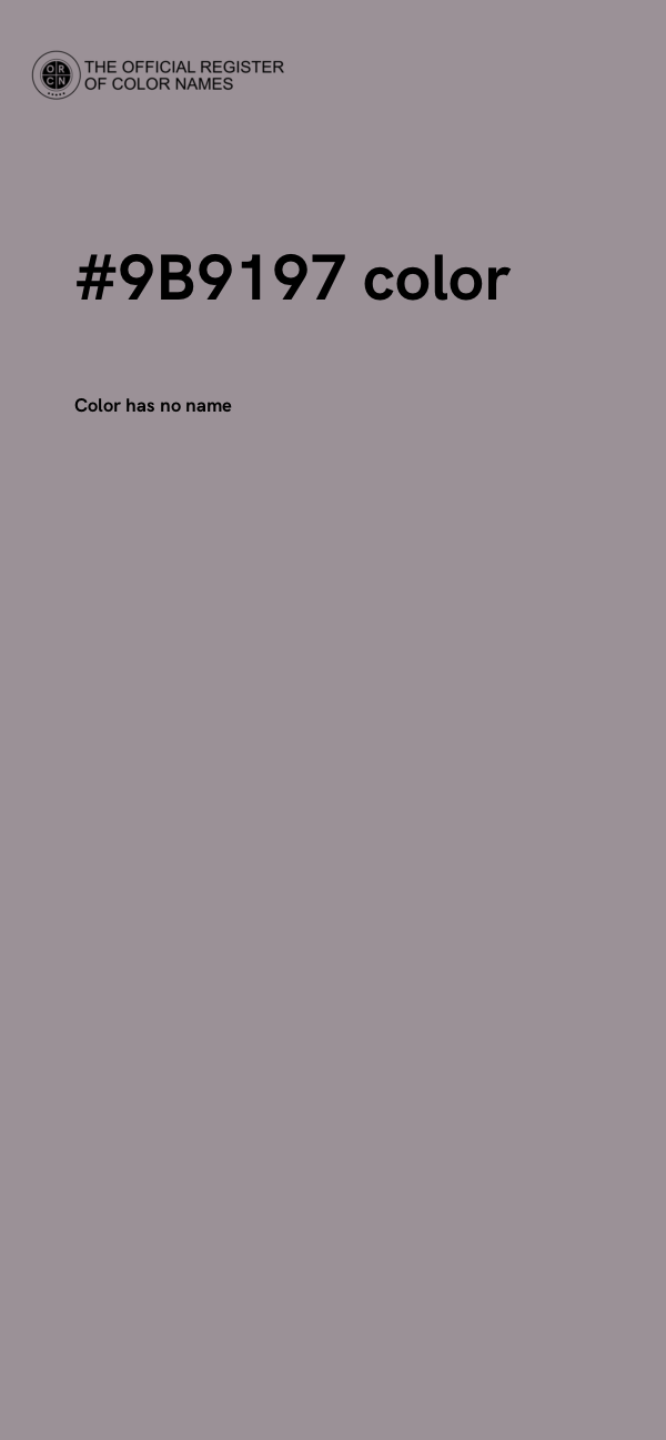 #9B9197 color image