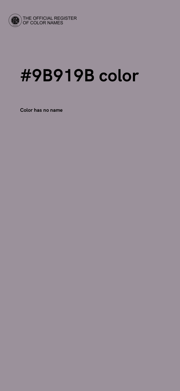 #9B919B color image