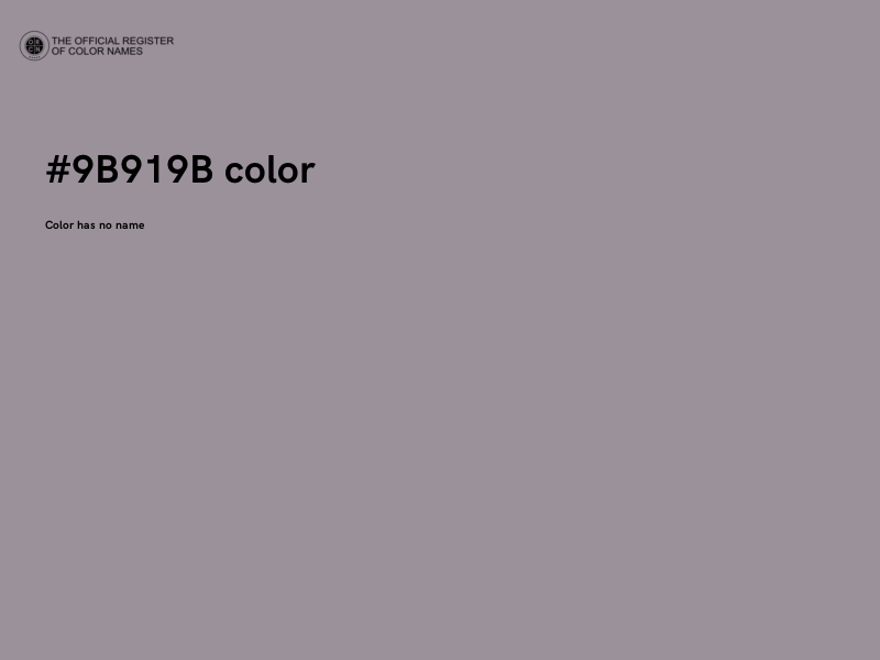 #9B919B color image