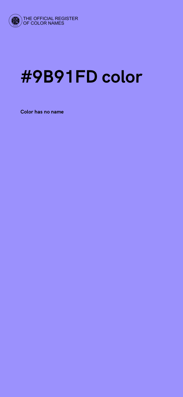 #9B91FD color image