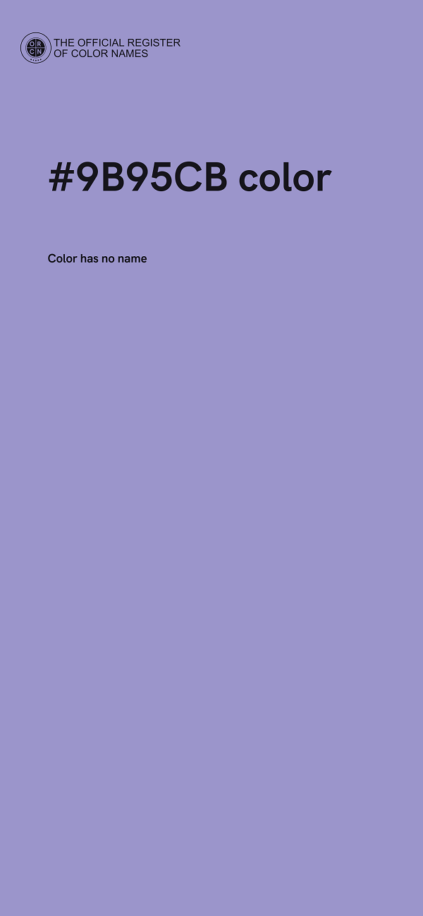 #9B95CB color image