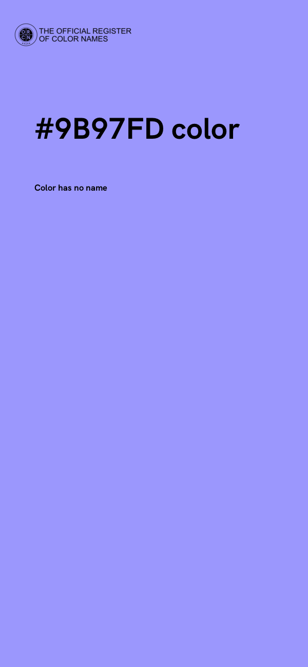#9B97FD color image