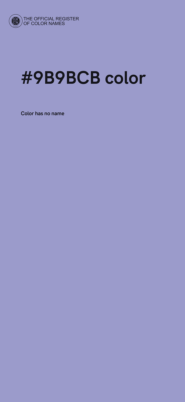 #9B9BCB color image