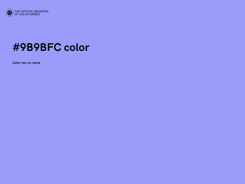#9B9BFC color image
