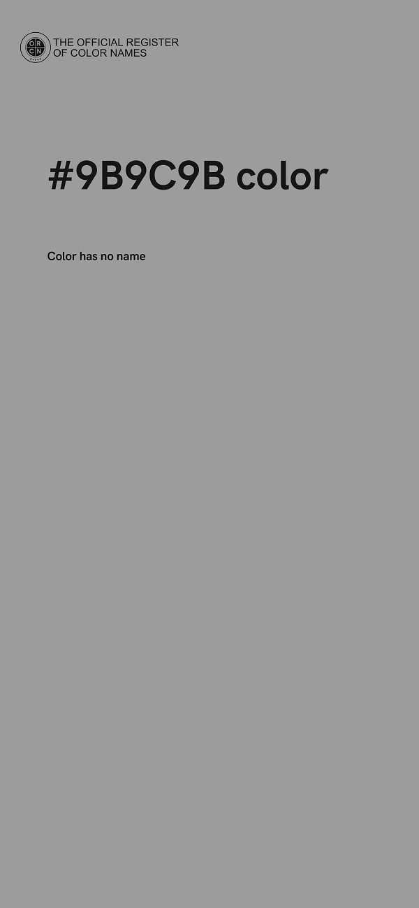 #9B9C9B color image