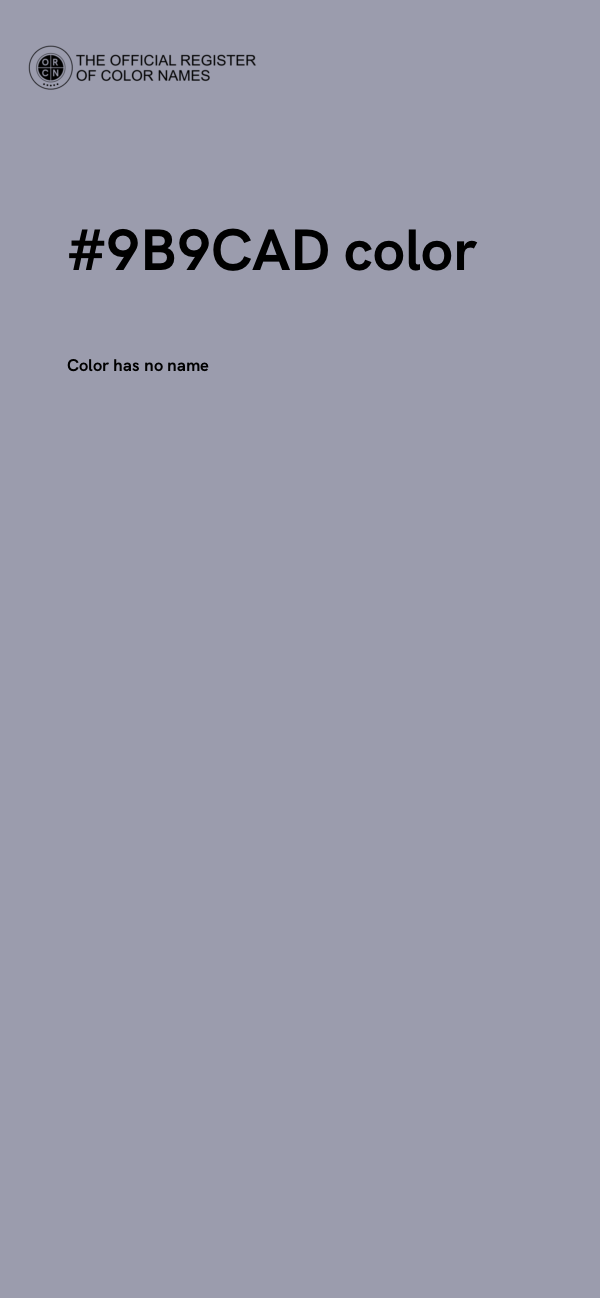 #9B9CAD color image