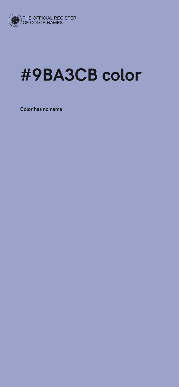 #9BA3CB color image