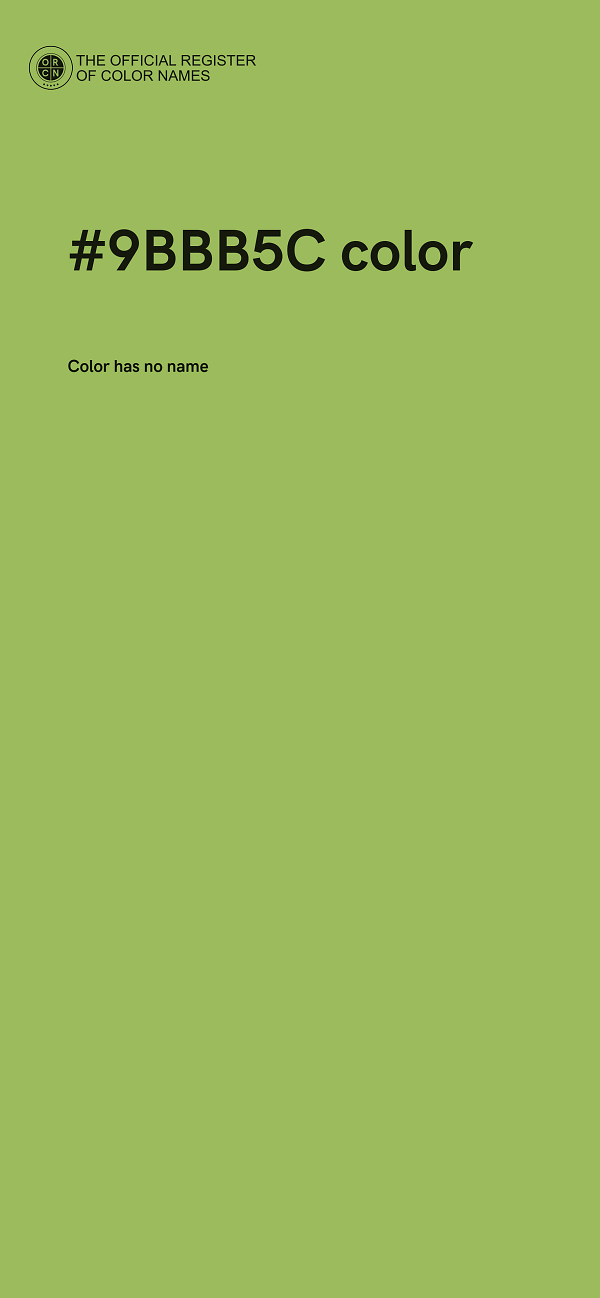#9BBB5C color image