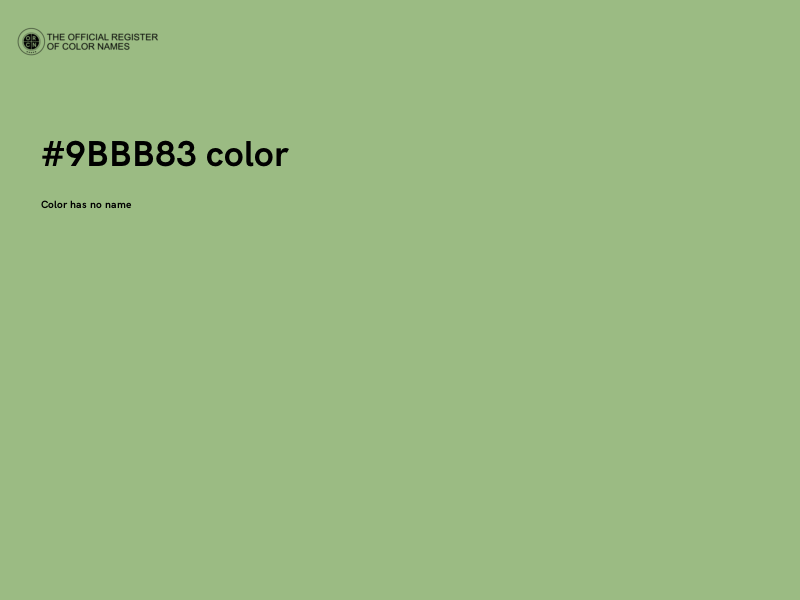 #9BBB83 color image