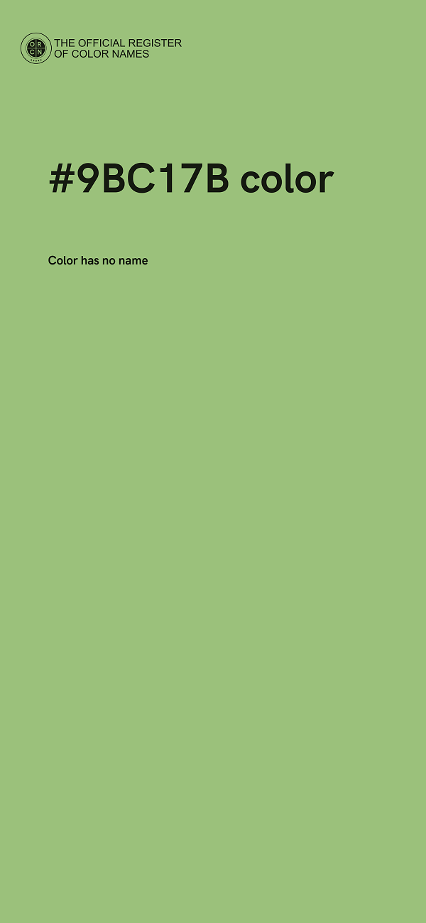 #9BC17B color image