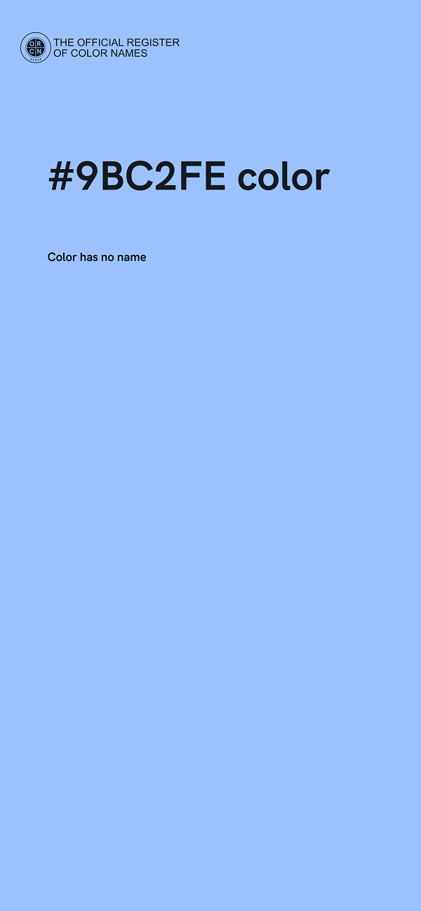 #9BC2FE color image
