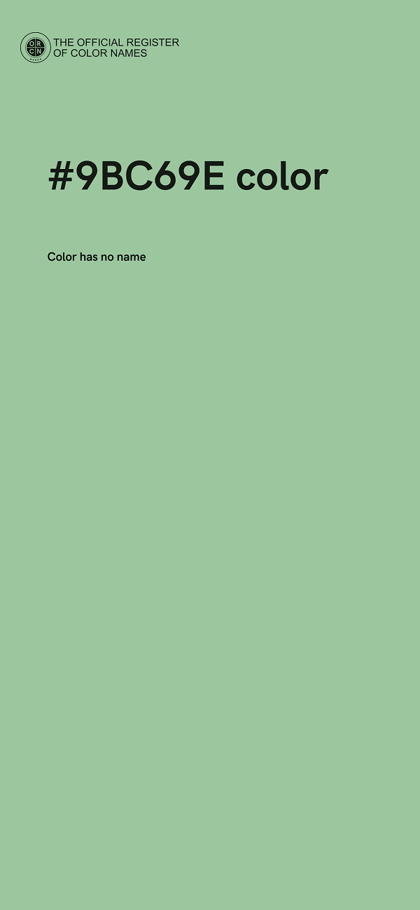 #9BC69E color image