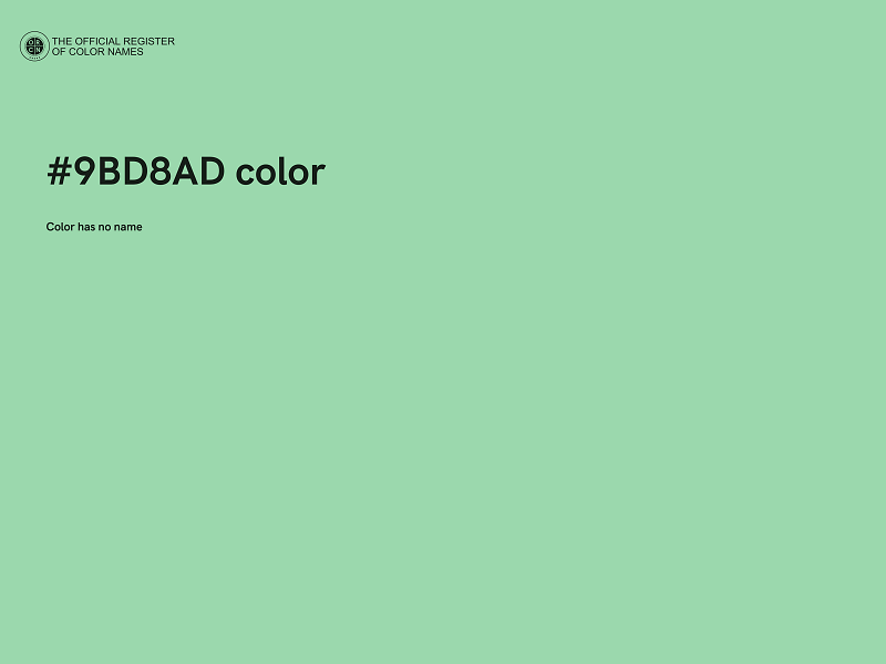 #9BD8AD color image