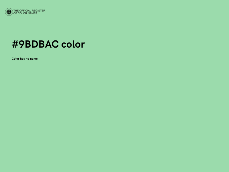 #9BDBAC color image