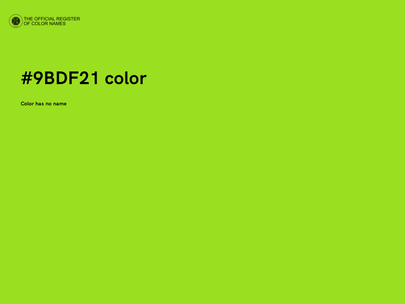#9BDF21 color image
