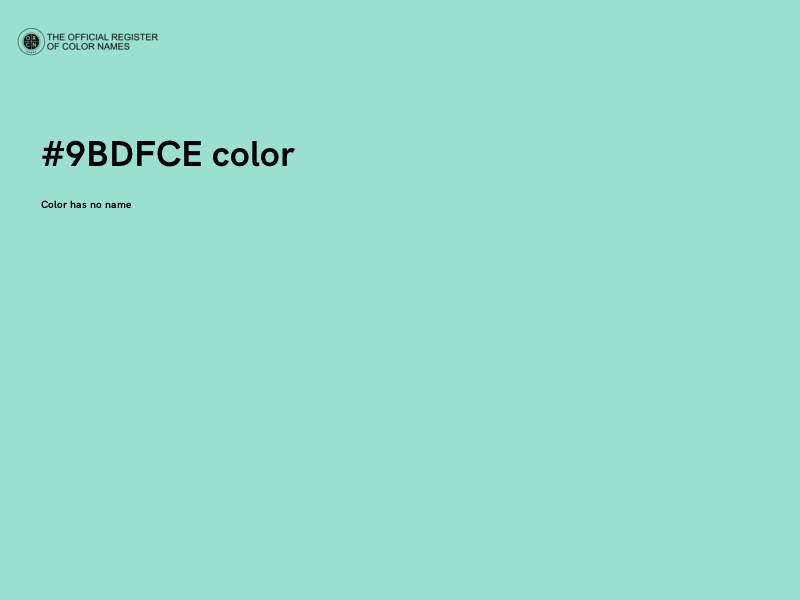 #9BDFCE color image