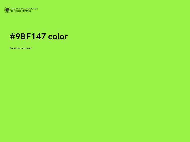 #9BF147 color image