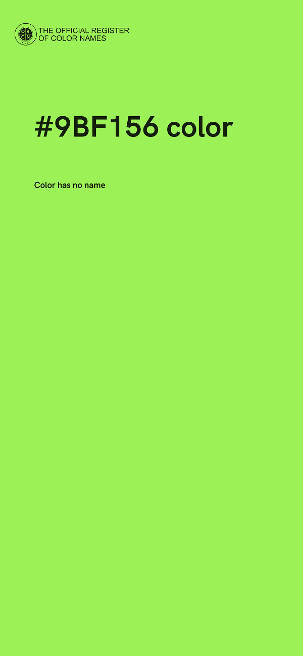 #9BF156 color image