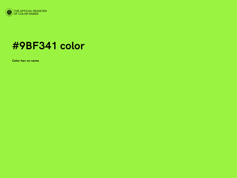 #9BF341 color image