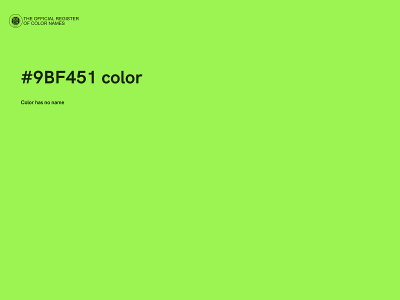 #9BF451 color image