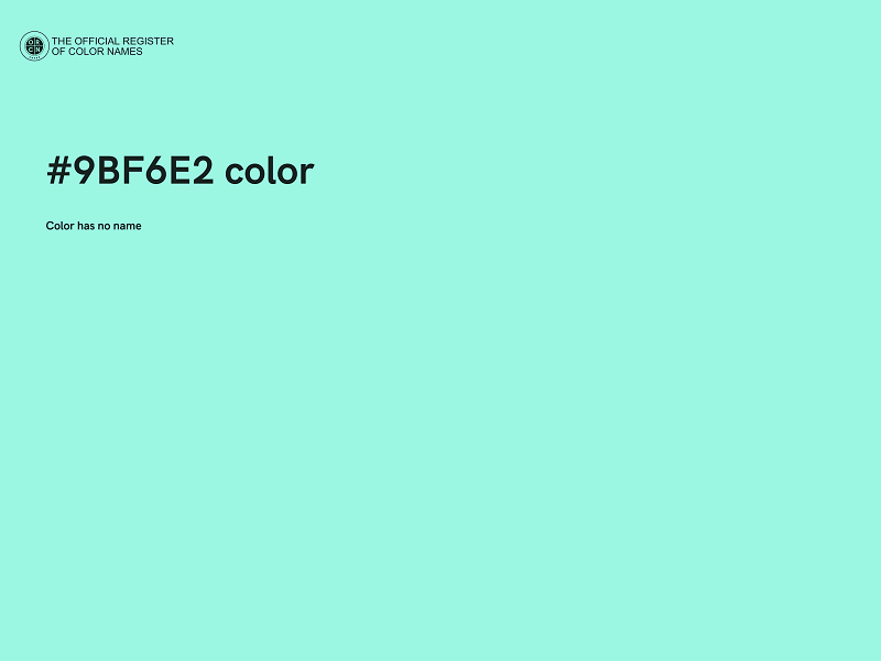 #9BF6E2 color image