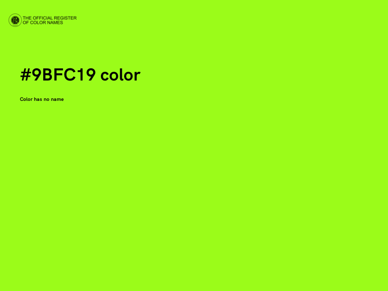 #9BFC19 color image
