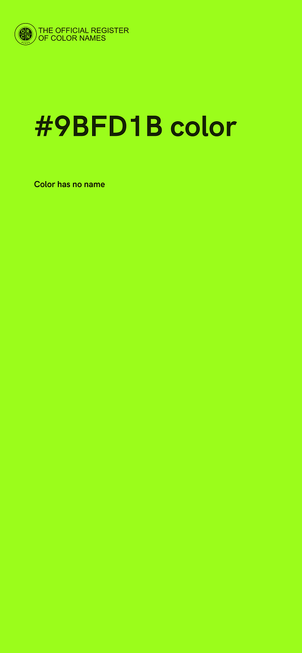 #9BFD1B color image