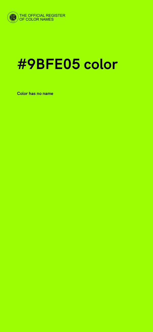 #9BFE05 color image