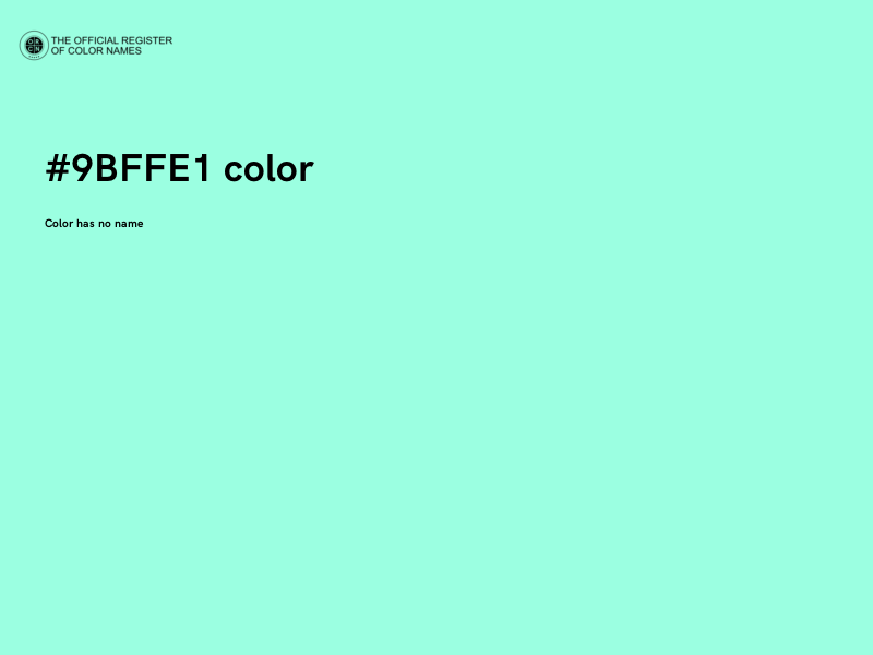 #9BFFE1 color image