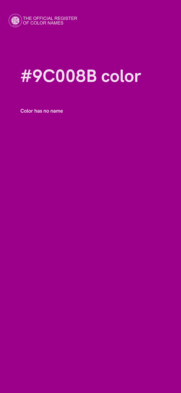 #9C008B color image