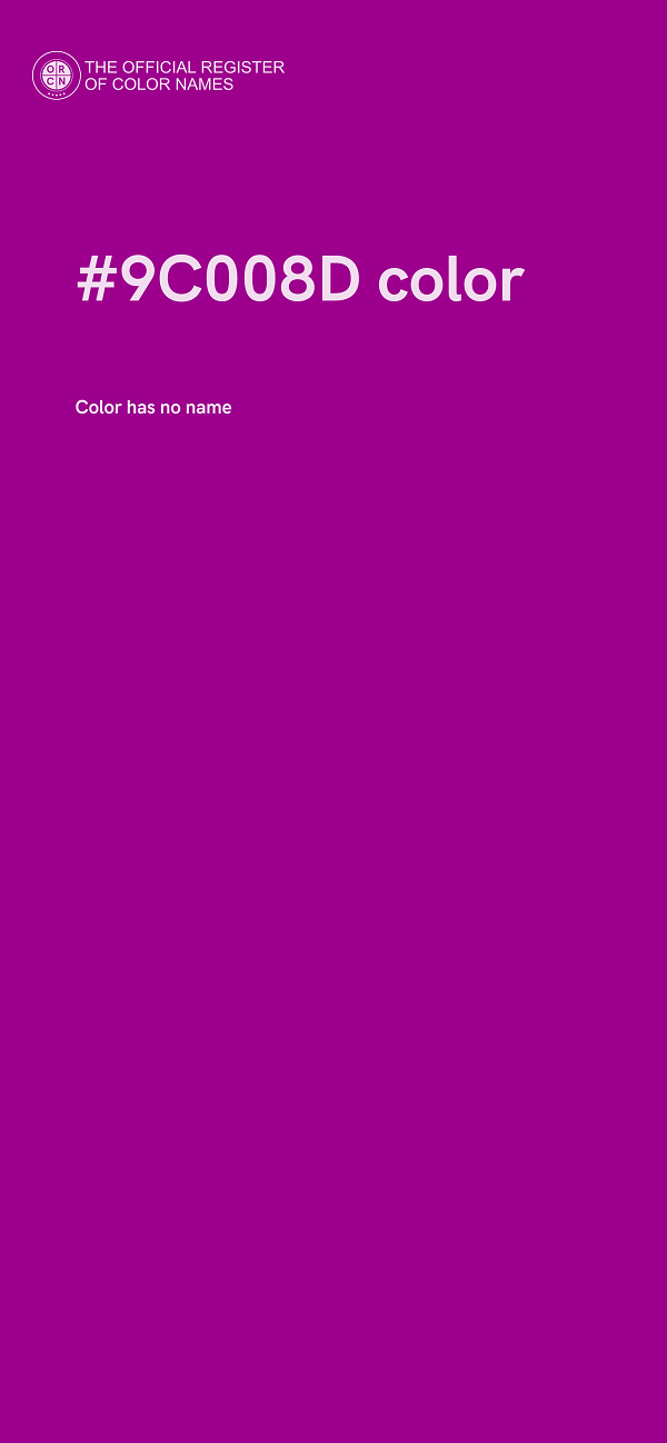 #9C008D color image