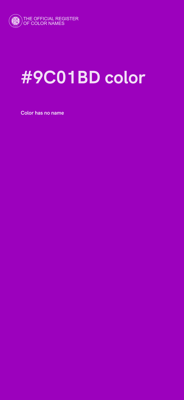 #9C01BD color image