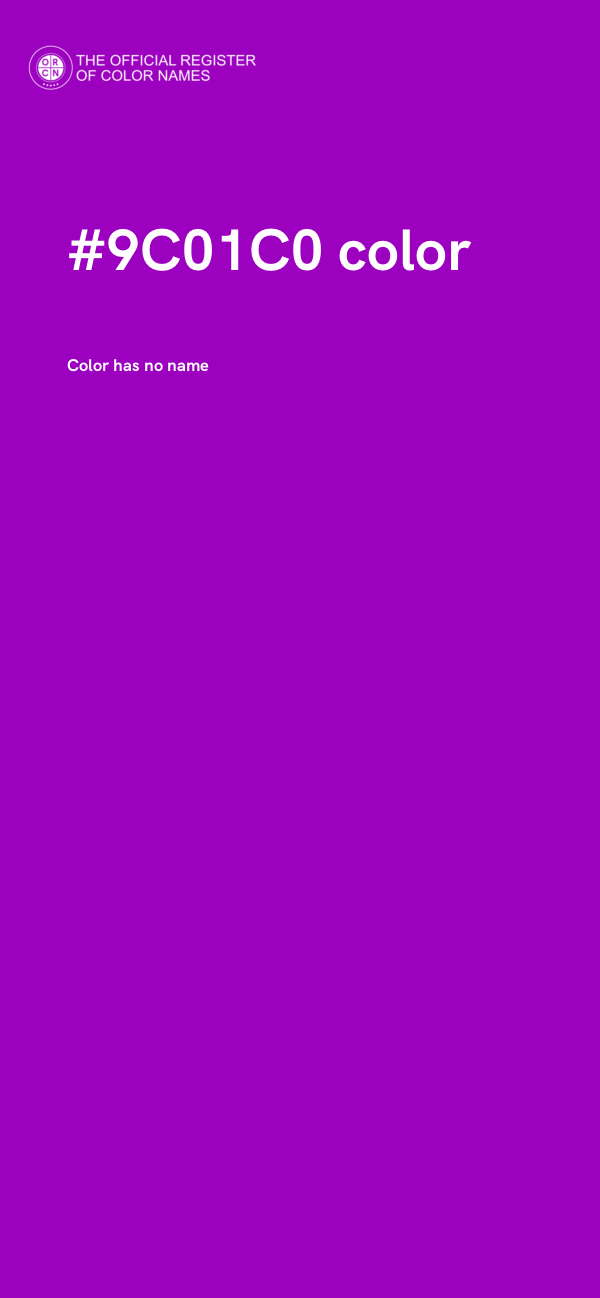 #9C01C0 color image