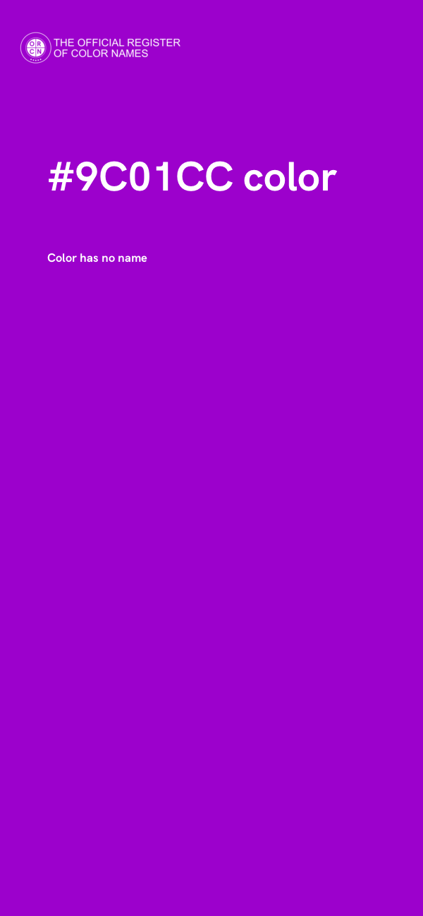#9C01CC color image