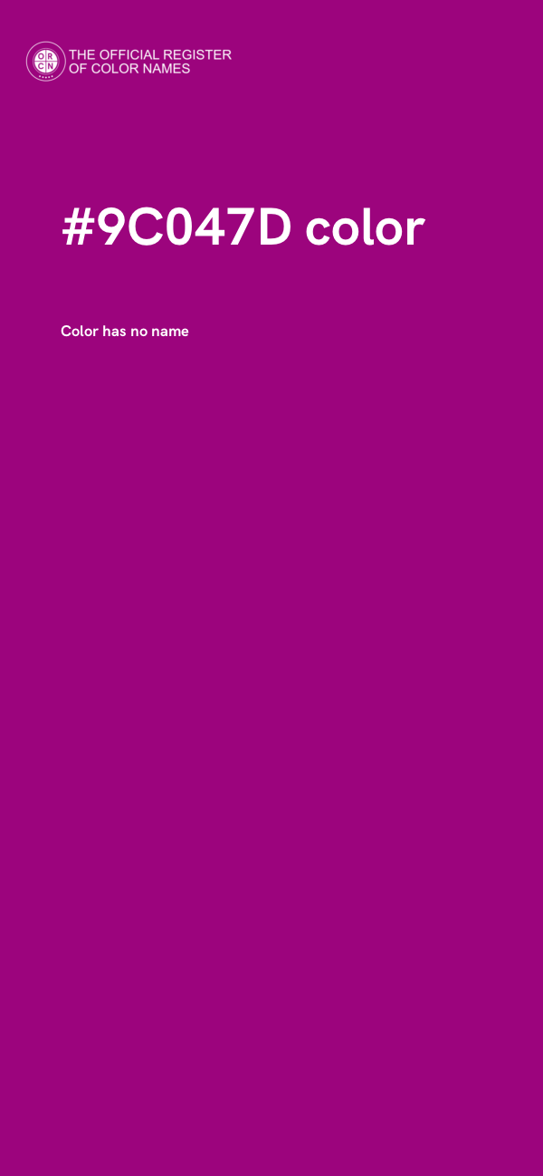 #9C047D color image
