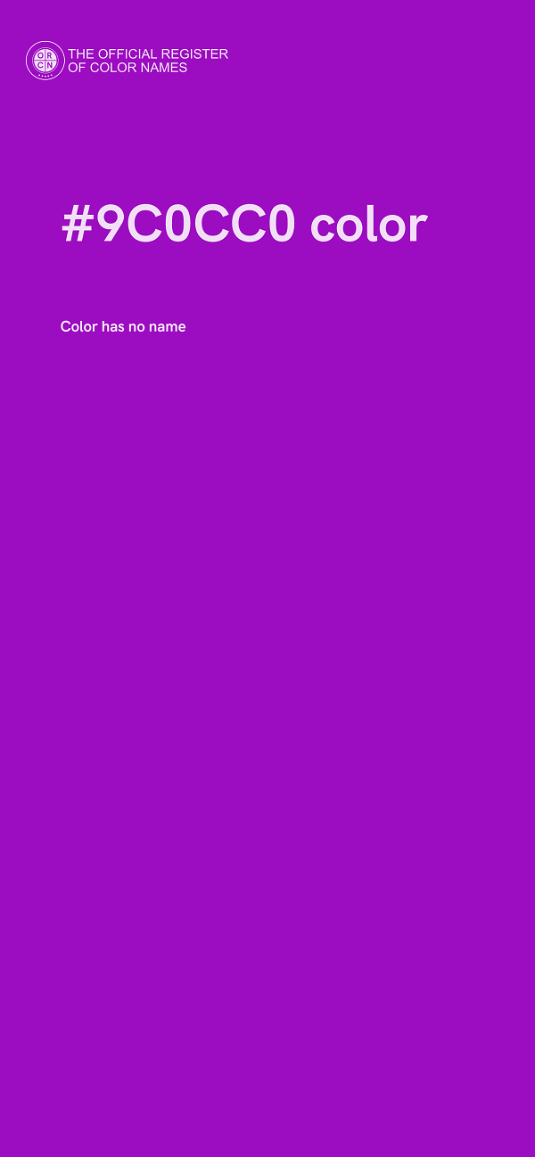 #9C0CC0 color image