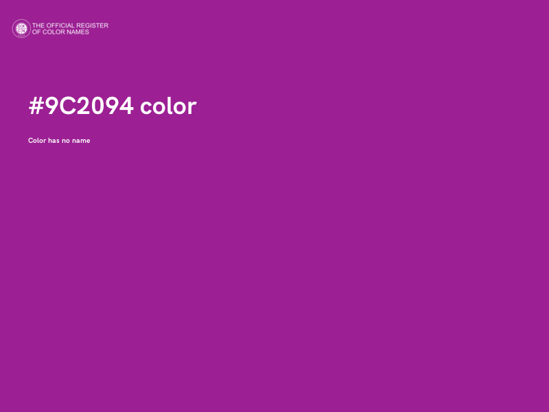 #9C2094 color image