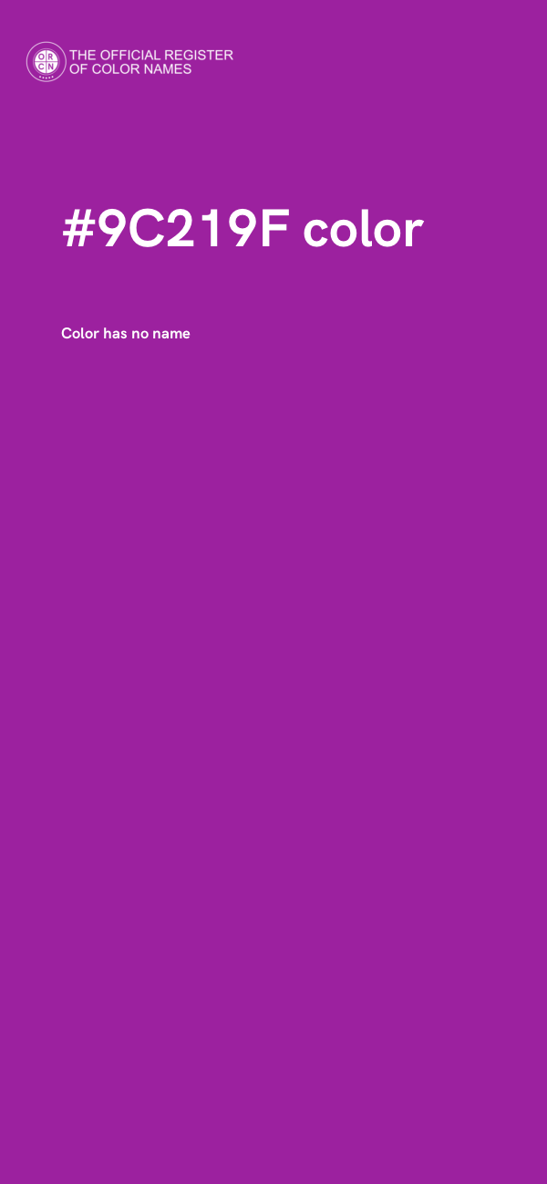 #9C219F color image