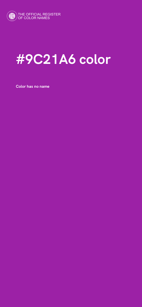 #9C21A6 color image