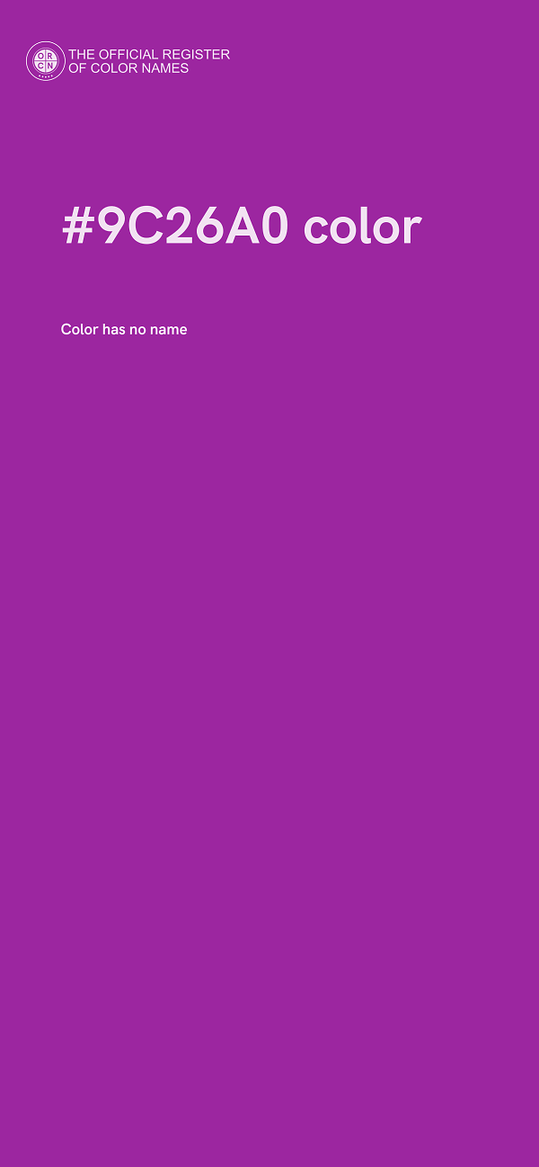 #9C26A0 color image