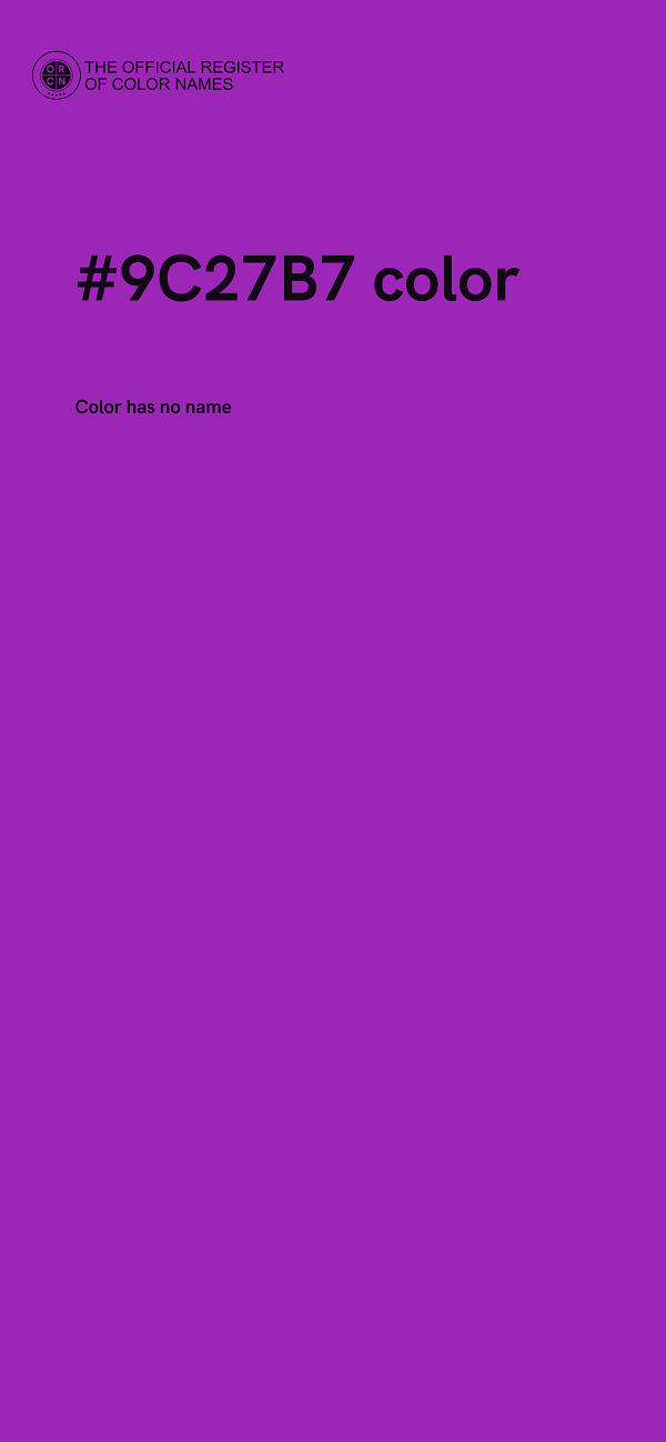 #9C27B7 color image