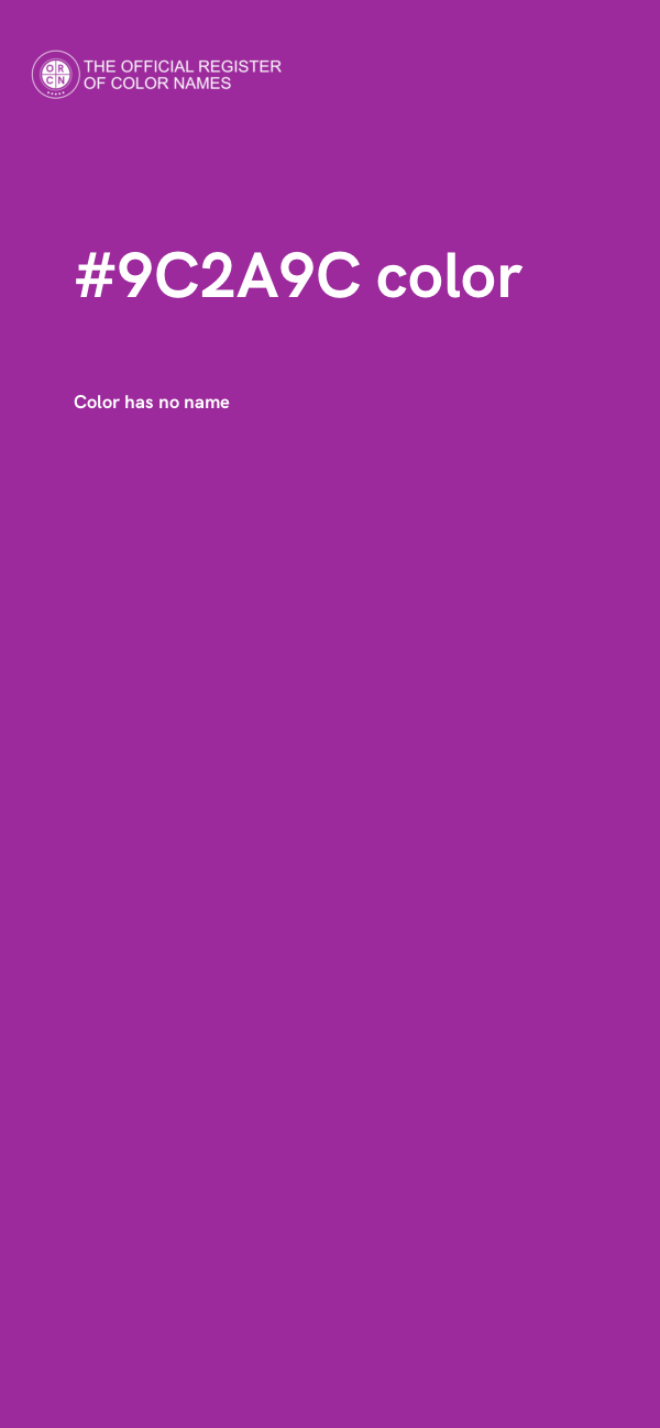 #9C2A9C color image