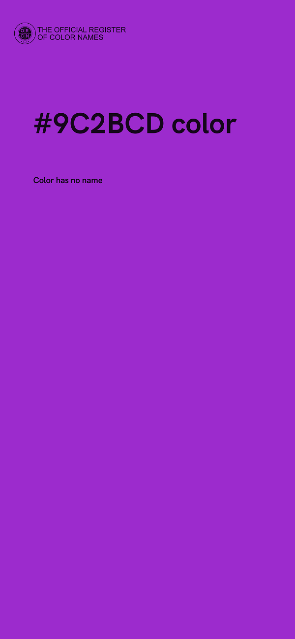 #9C2BCD color image