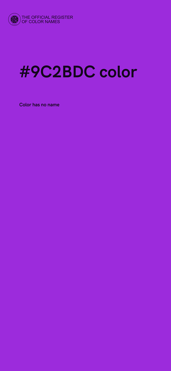 #9C2BDC color image
