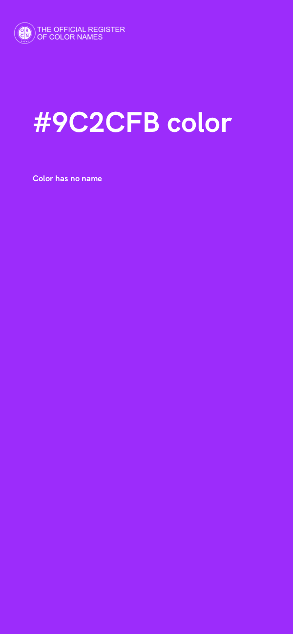 #9C2CFB color image