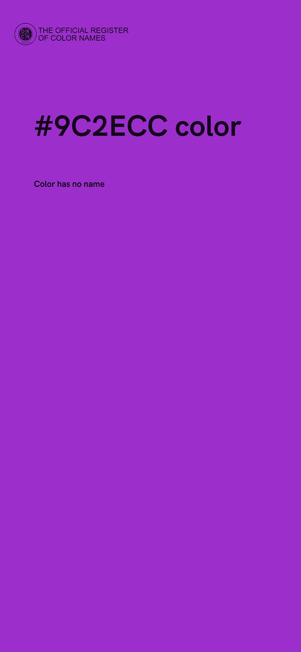 #9C2ECC color image