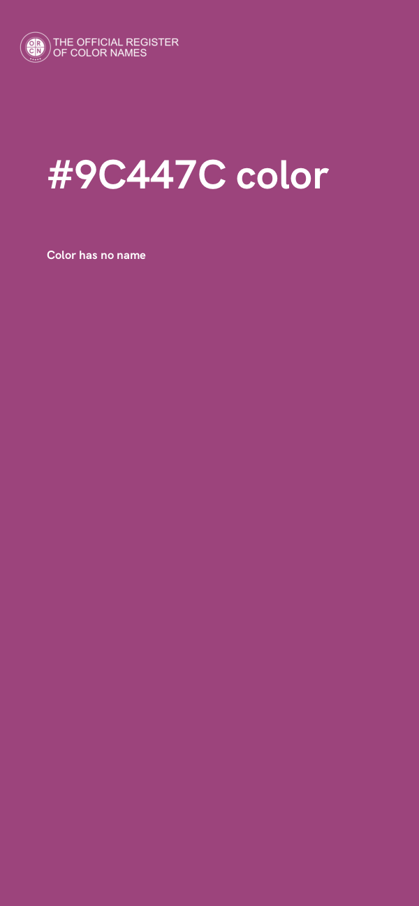 #9C447C color image