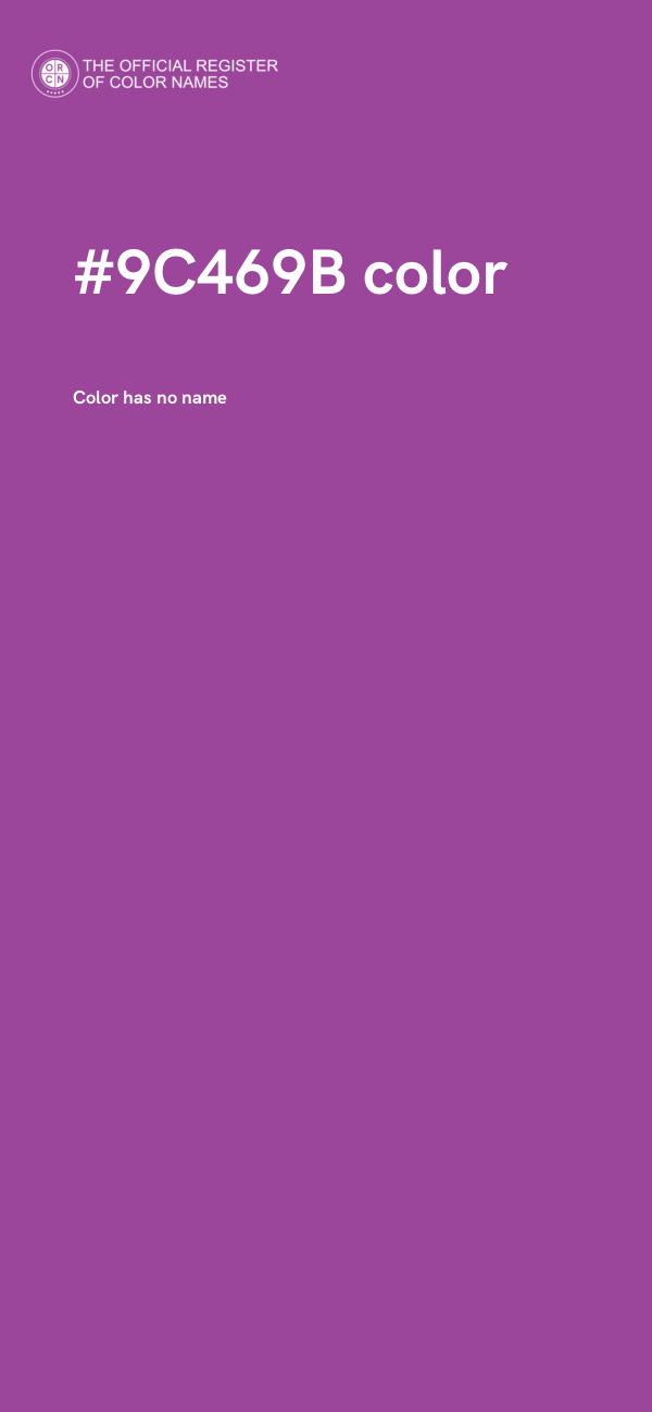 #9C469B color image