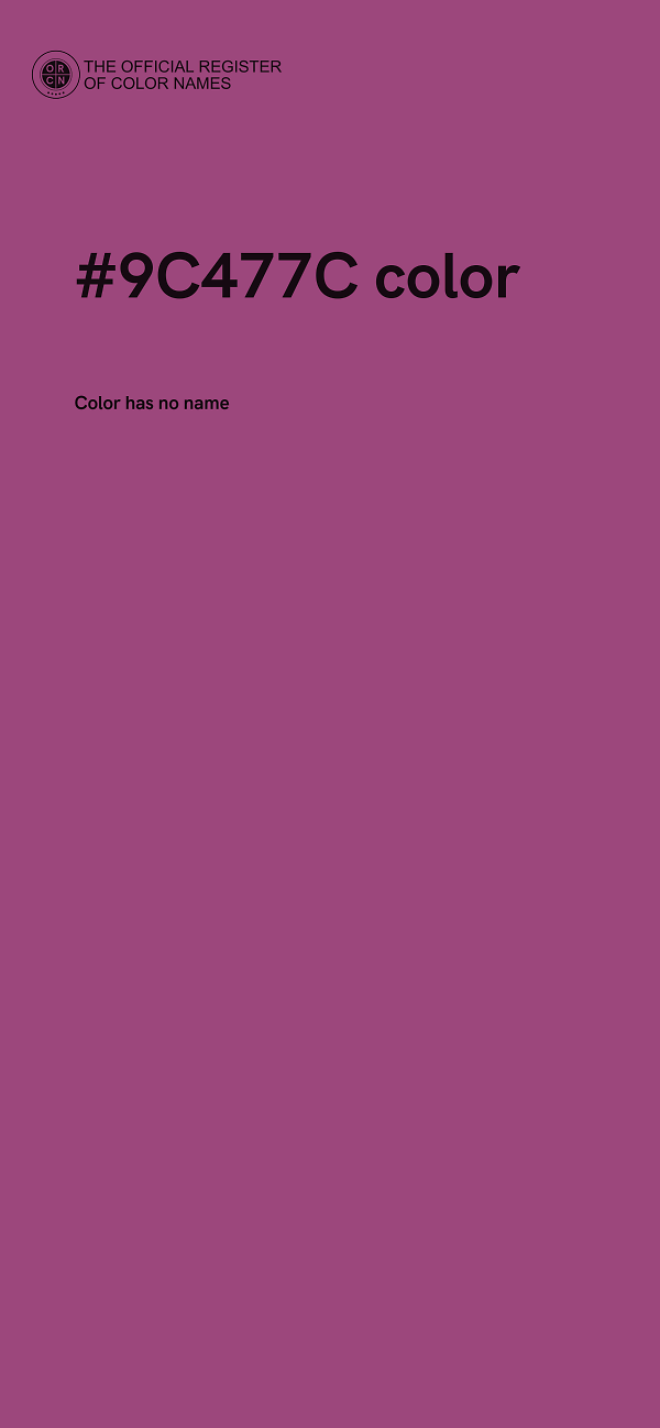 #9C477C color image