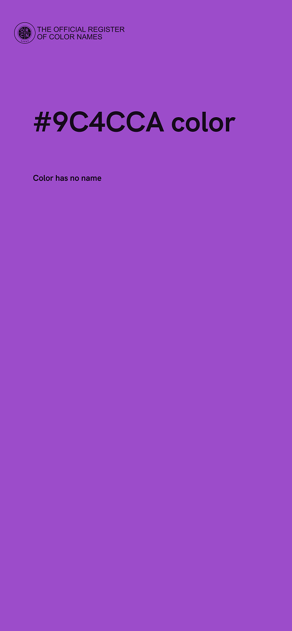 #9C4CCA color image